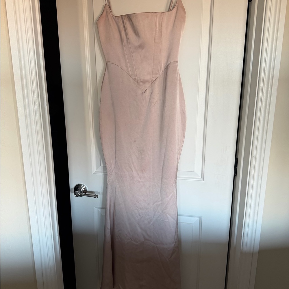 House of CB Maxi Blush Dress
